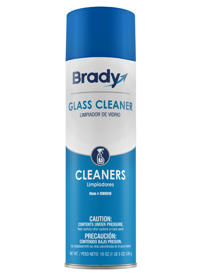 Brady Glass Cleaner Aerosol