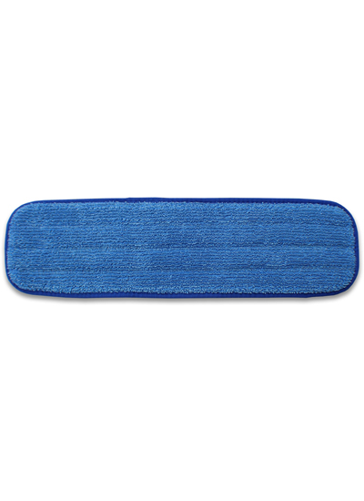Microfiber Flat Mop Pad 18 Blue