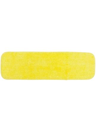 Microfiber Flat Mop Pad 18 Yellow